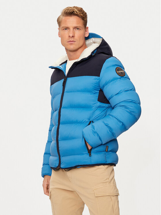 Napapijri Napapijri Зимно яке A-Arbogne NP0A4IBG Син Regular Fit