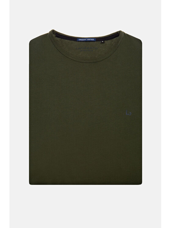 Lancerto Lancerto T-Shirt Daniel TS124121000032 Zielony Regular Fit