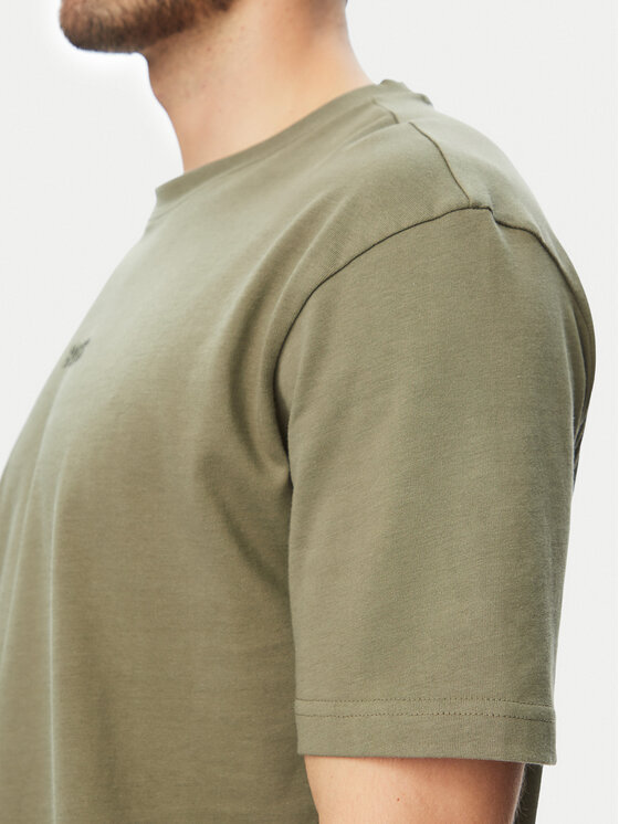 BOSS BOSS T-krekls Tee 10 50519368 Haki Relaxed Fit