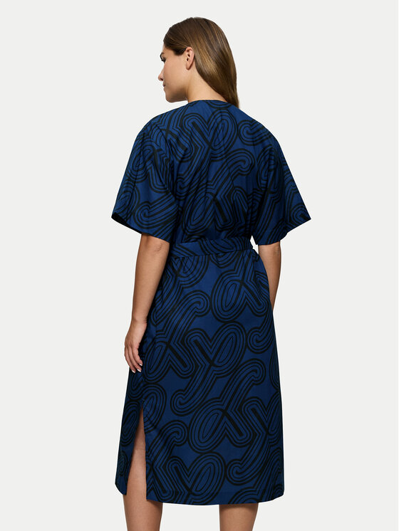 Triumph Triumph Kimono Beach MyWear 10222618 Tmavomodrá Relaxed Fit