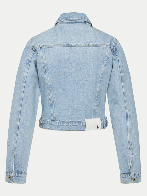 Patrizia Pepe Patrizia Pepe Giacca di jeans 8O0170/D1WZB-CA49 Blu Regular Fit