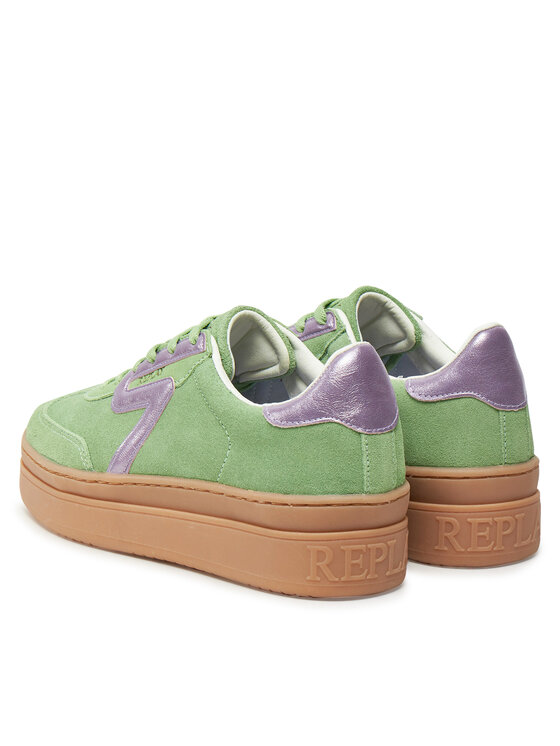 REPLAY REPLAY Sneakersy GWZ6O .000.C0004L Zielony