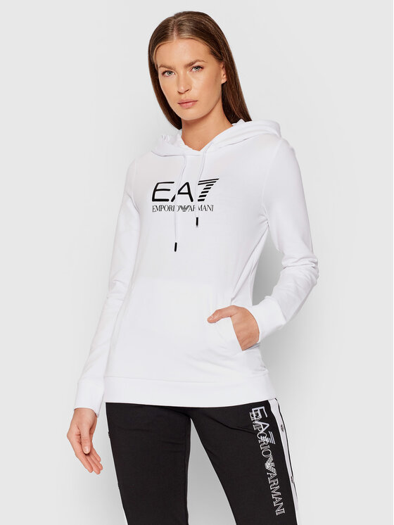 EA7 Emporio Armani EA7 Emporio Armani Світшот 8NTM36 TJCQZ 0102 Білий Regular Fit