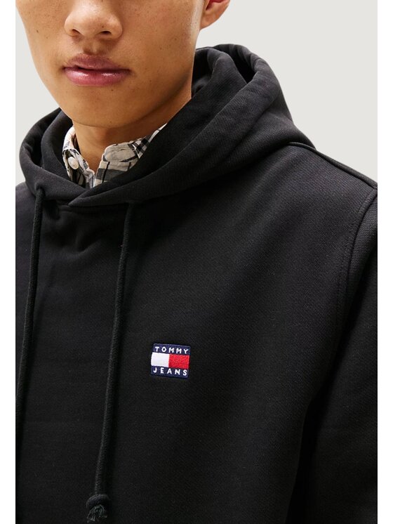 Tommy Jeans Tommy Jeans Felpa TJM REG BADGE Nero Casual Fit