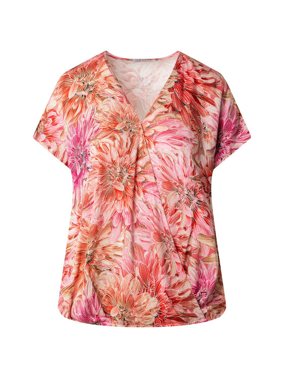 QUIOSQUE QUIOSQUE Bluzka LYON BLOUSE Różowy Regular Fit