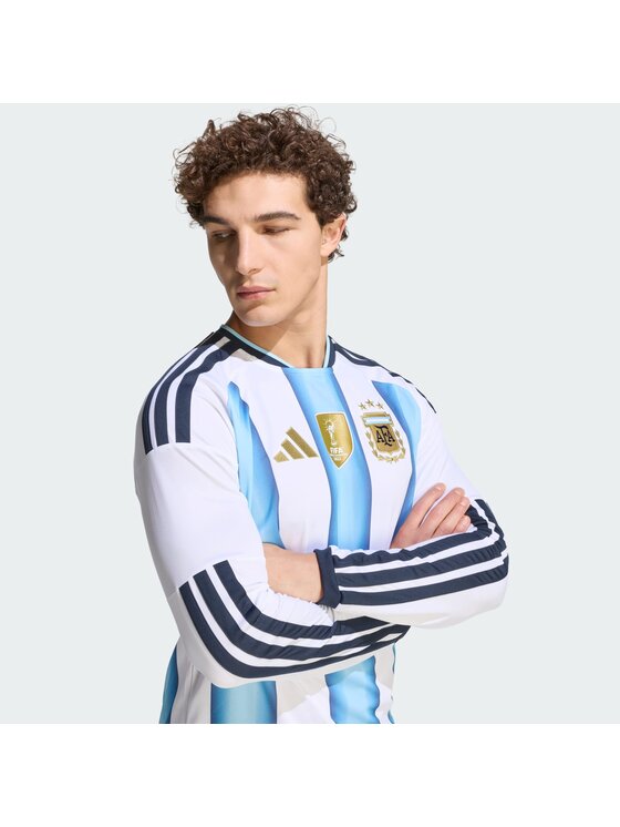 adidas adidas Koszulka techniczna Argentina 26 Home Biały Slim Fit