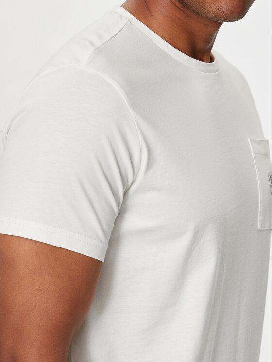 Petrol Industries Petrol Industries T-Shirt M-1040-TSR639 Bílá Regular Fit