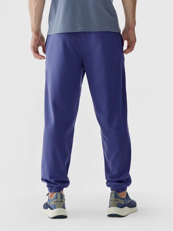 4F 4F Pantaloni da tuta 4FWAW24TTROM1277-31S Blu scuro Regular Fit
