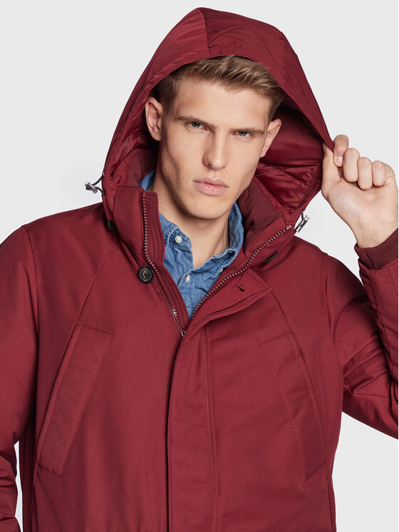 Tommy Hilfiger Tommy Hilfiger Giubbotto piumino Rockie MW0MW27689 Bordeaux Regular Fit