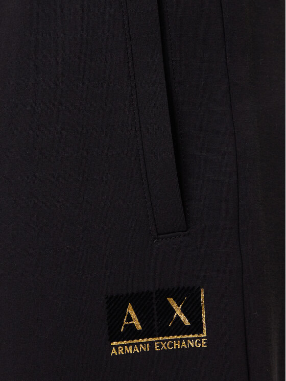 Armani Exchange Armani Exchange Teplákové kalhoty XM001886 AF10818 MC004 Černá Slim Fit
