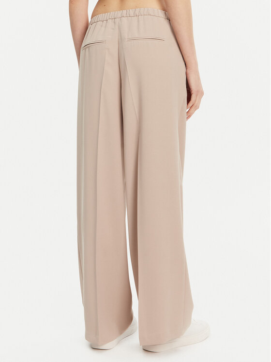 ONLY ONLY Hlače Leila 15338347 Bež Wide Leg