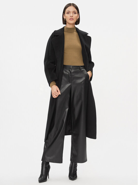 ONLY ONLY Krekls ar augstu apkakli 15307687 Brūns Regular Fit