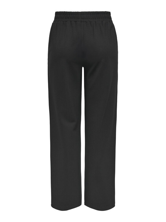 ONLY ONLY Spodnie materiałowe 15235076 Czarny Loose Fit