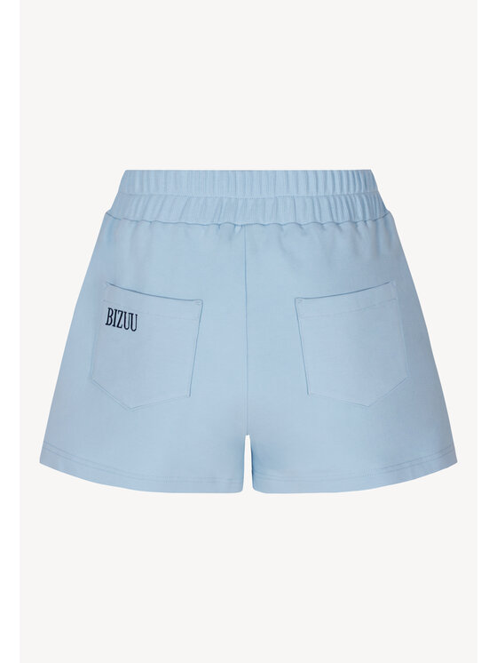 BIZUU BIZUU Szorty materiałowe ETHIES Niebieski Standard Fit