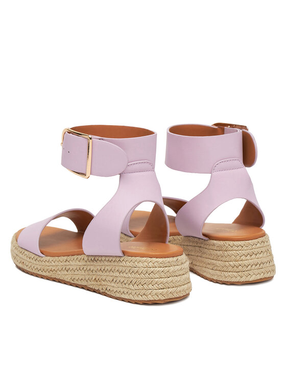 DeeZee DeeZee Espadryle QS276-1 Fioletowy