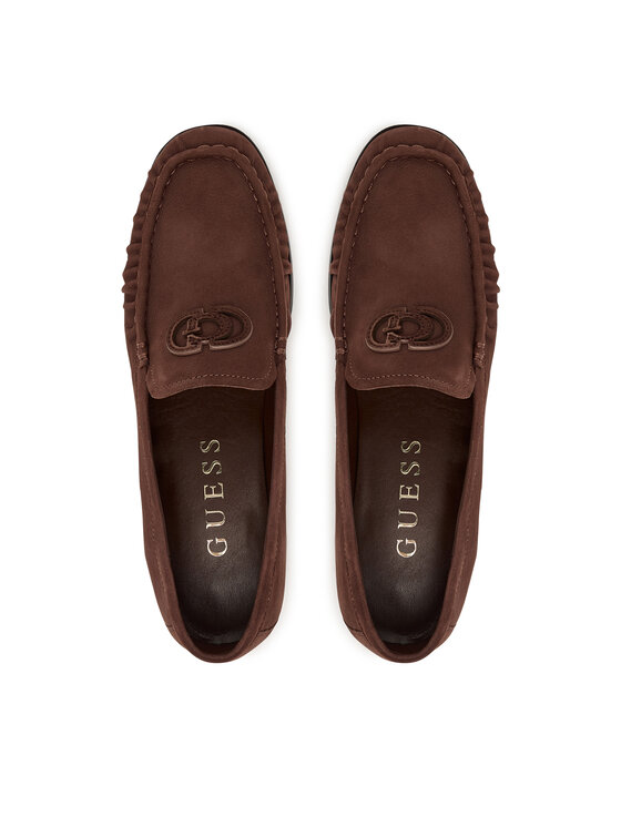 Guess Guess Mokasinke FLTBEA LEP14 Smeđa