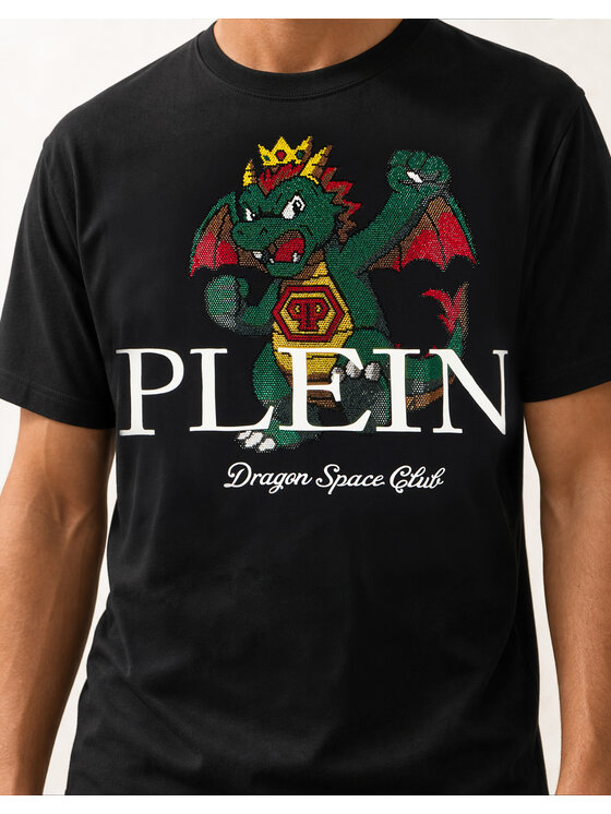 PHILIPP PLEIN PHILIPP PLEIN T-Shirt 31115 Czarny Regular Fit