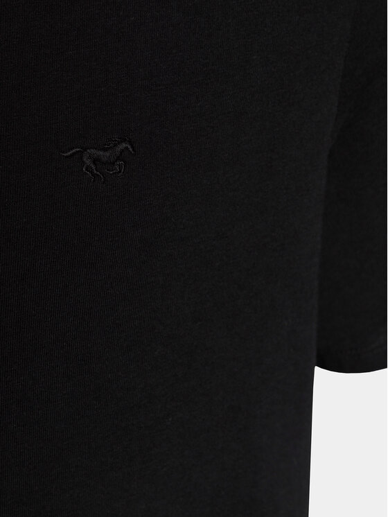 Mustang Mustang 2er-Set T-Shirts 1014663 Schwarz Regular Fit