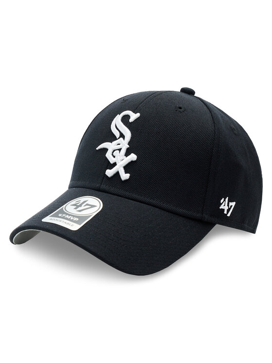 47 Brand 47 Brand Kepurė su snapeliu MLB Chicago White Sox '47 MVP B-MVP06WBV-HM Juoda