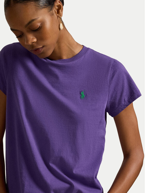 Polo Ralph Lauren Polo Ralph Lauren Majica 211B14605002 Vijolična Classic Fit