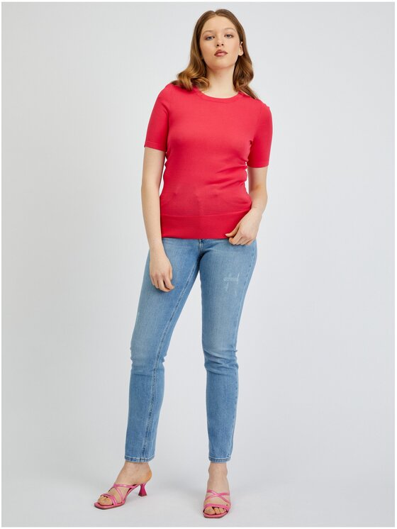 Orsay Orsay Kardigan 507500324000__XS Różowy Regular Fit