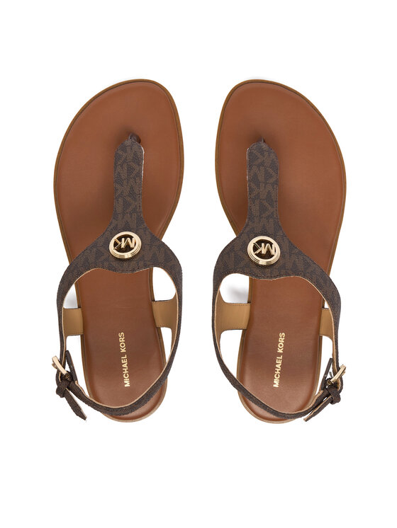 MICHAEL Michael Kors MICHAEL Michael Kors Sandále Val Thong 40R6VAFS1B Hnedá