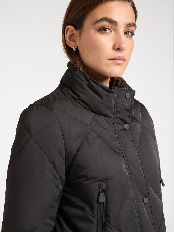 Elena Mirò Elena Mirò Kurtka puchowa F891P000144N033 Czarny Regular Fit