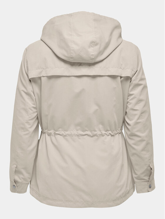 ONLY Carmakoma ONLY Carmakoma Parka New Starline 15278695 Beige Regular Fit