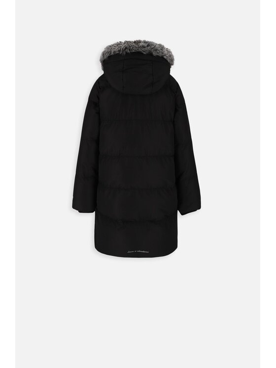 Lemon Explore Lemon Explore Płaszcz zimowy ZL3151101OJG-021 Czarny Regular Fit