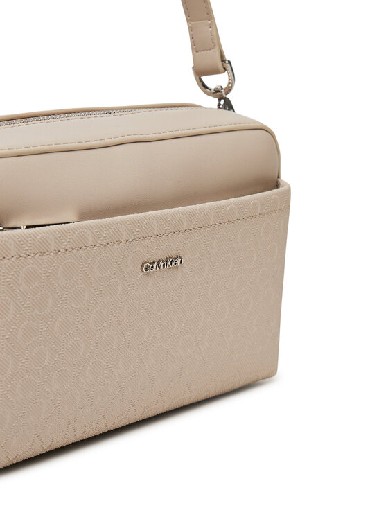 Calvin Klein Calvin Klein Käekott Ck Must Aop Double Straps Camera LV04F3080G Beež