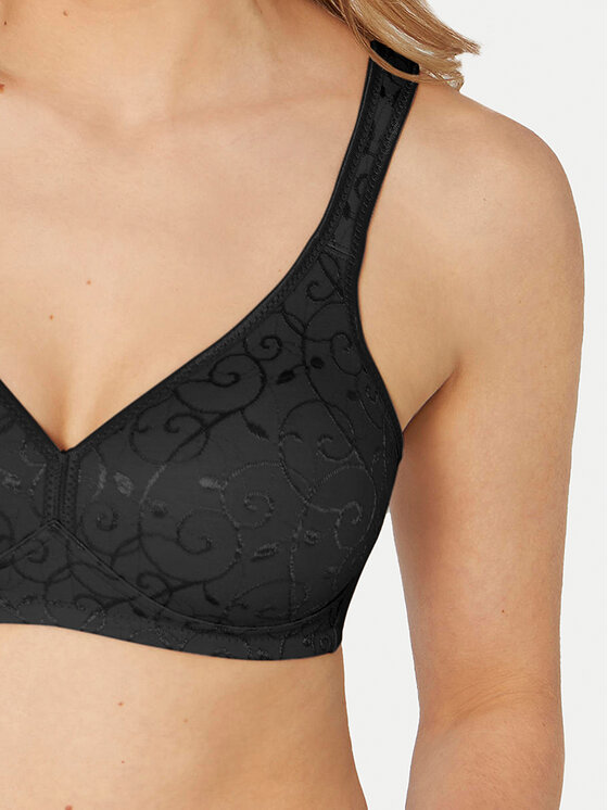Triumph Triumph Sutien fără cusături Elegant Cotton 10100175 Negru
