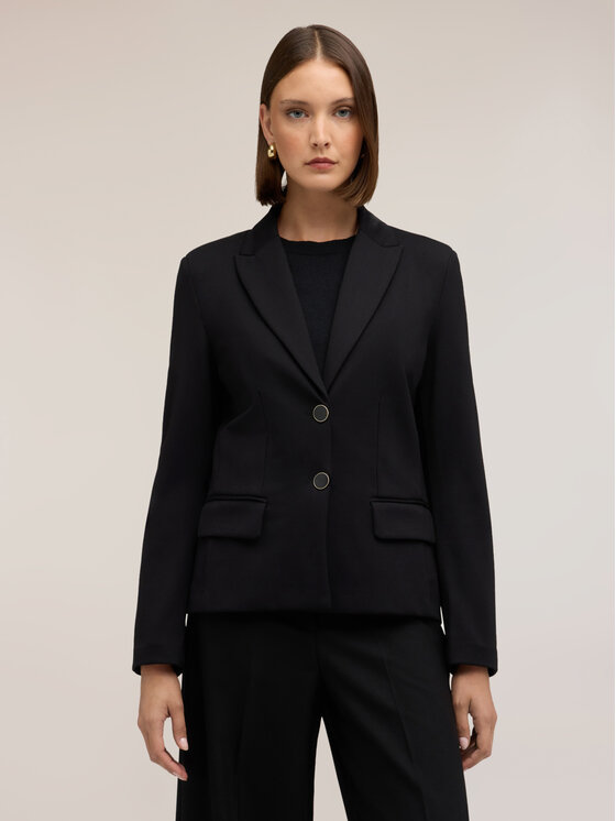 Motivi Motivi Giacca da abito Q134Q001175N033 Nero Slim Fit