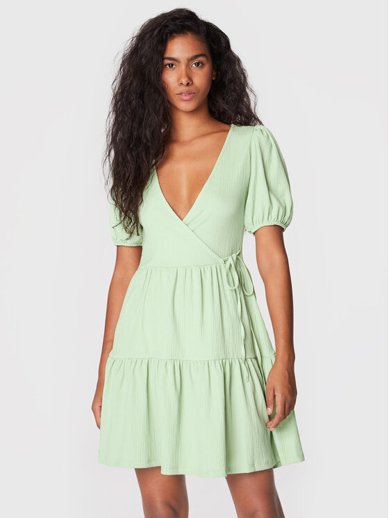 Geruchte Dina Kleid Kleid Kit Ming Green