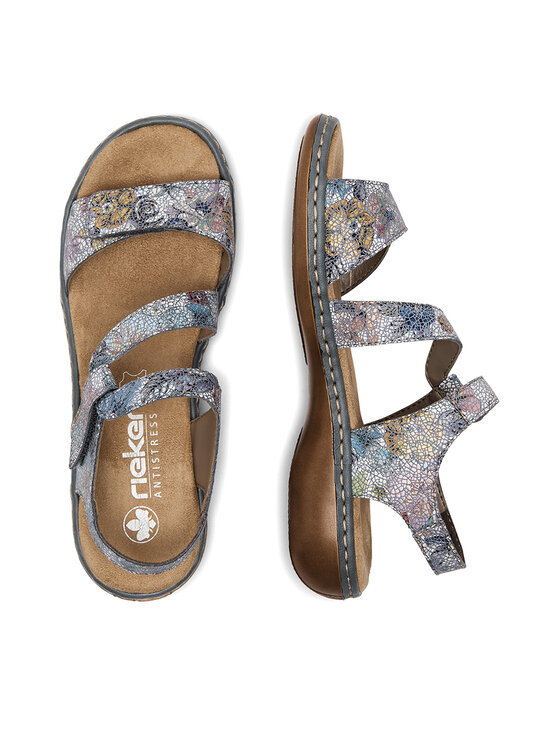 Rieker Rieker Sandalen 659C7-90 Blau