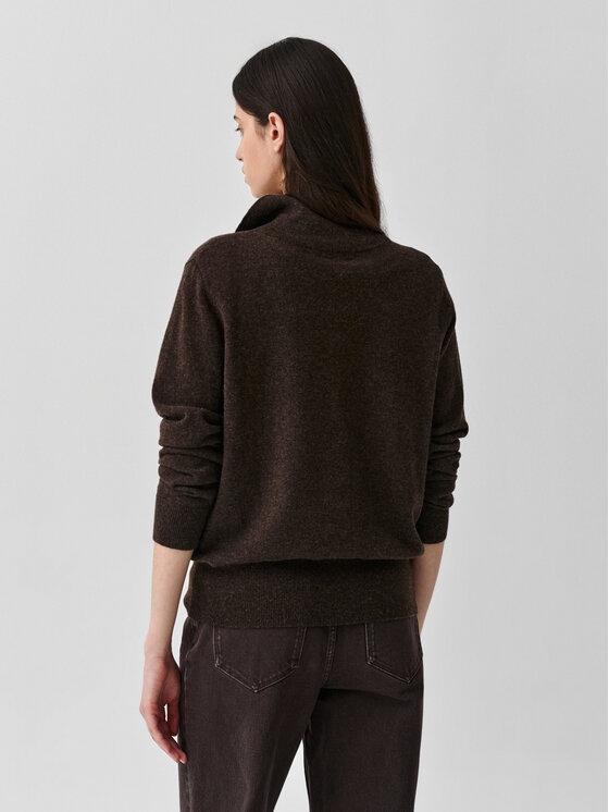 TATUUM TATUUM Sweter FULI Brązowy Classic Fit