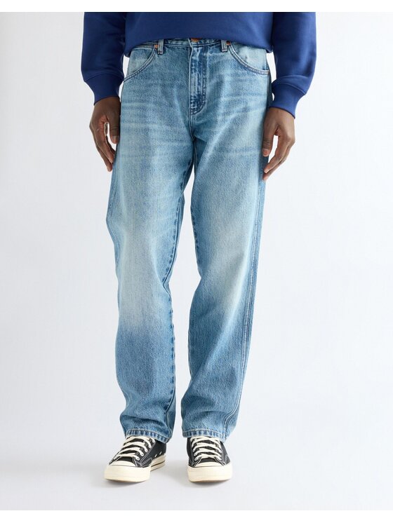 Wrangler Wrangler Jeansy FRONTIER Niebieski Loose Fit