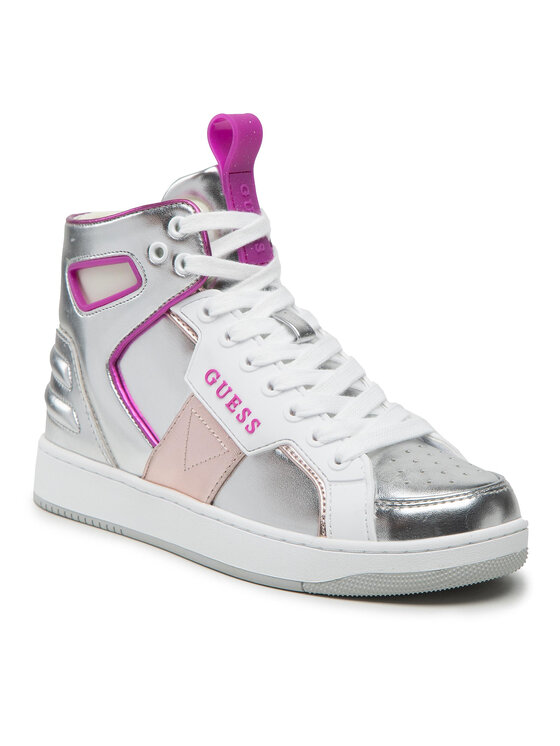 Sneakers Basquet2 FL7B2S LEA12 Argento