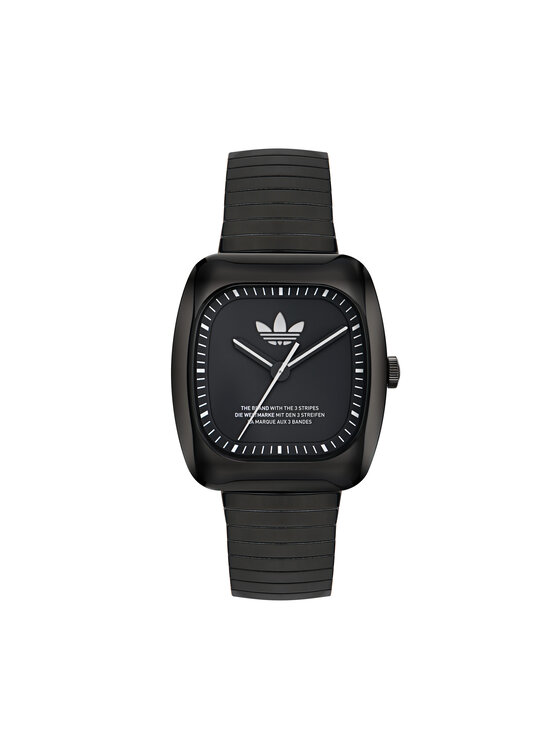 adidas Originals adidas Originals Ρολόι Retro Wave One AOSY24026 Μαύρο