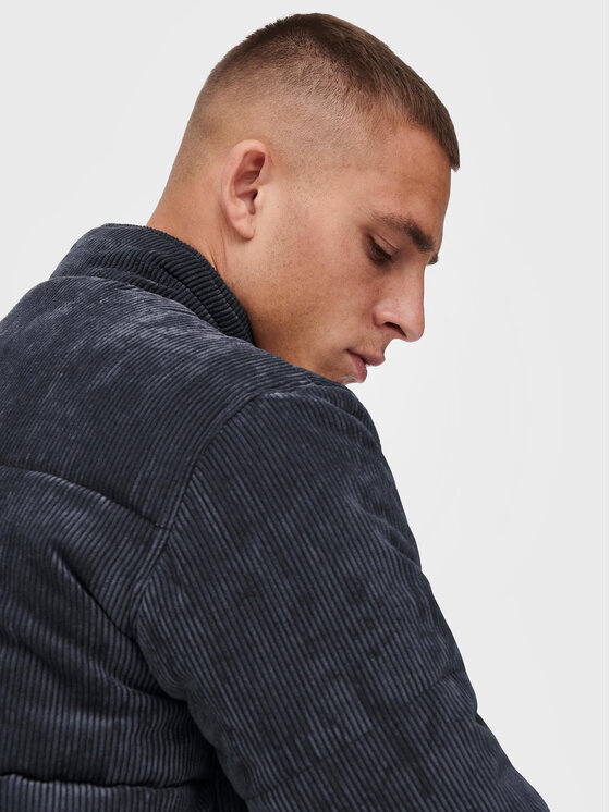 Only & Sons Only & Sons Žieminė striukė Cash 22022505 Pilka Regular Fit