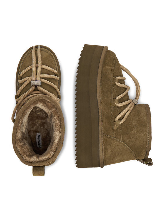 DeeZee DeeZee Čizme za snijeg W23Q11482 Kaki