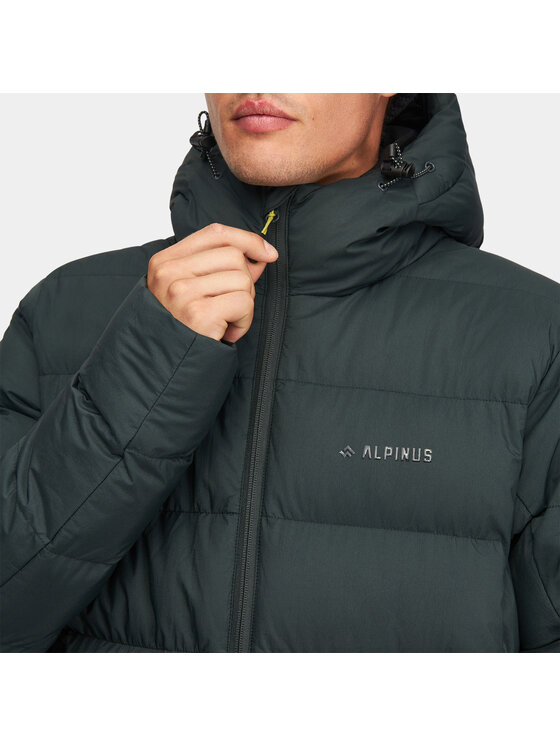 Alpinus Alpinus Kurtka zimowa Furggen Zielony Regular Fit