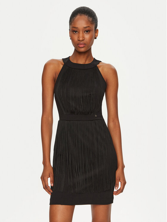 Rinascimento Rinascimento Coctailkleid CFC0121730003 Schwarz Regular Fit