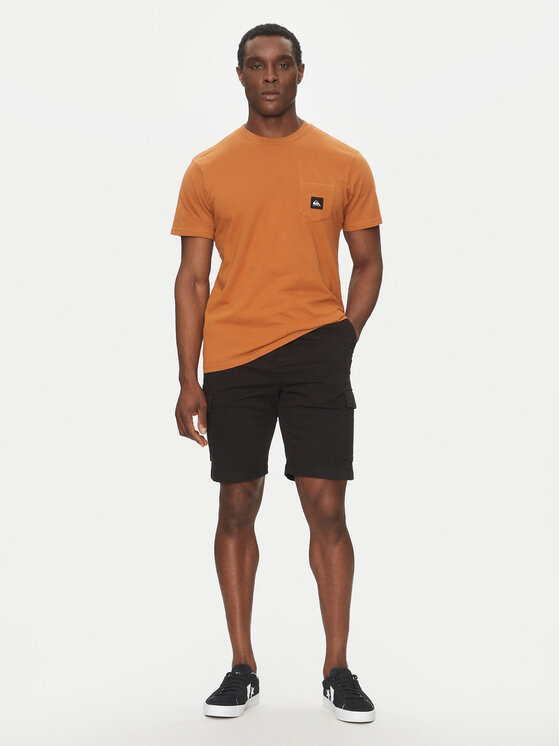 Quiksilver Quiksilver T-shirt EQYZT08035 Smeđa Regular Fit
