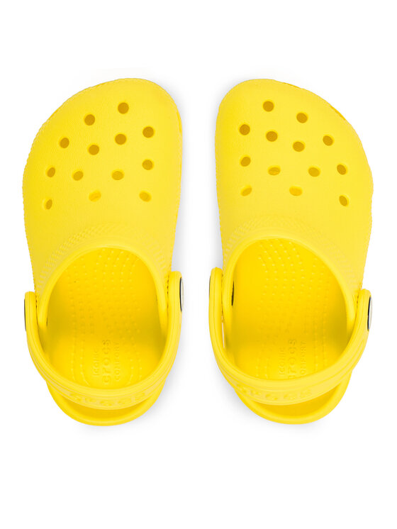 Crocs Crocs Klapki Classic Clog T 206990 Żółty