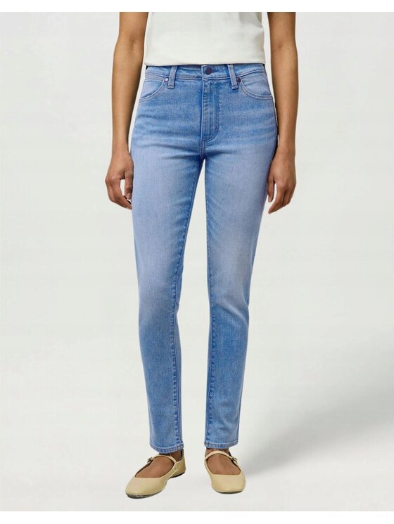 Wrangler Wrangler Jeansy Sienna 635 Niebieski Skinny Fit