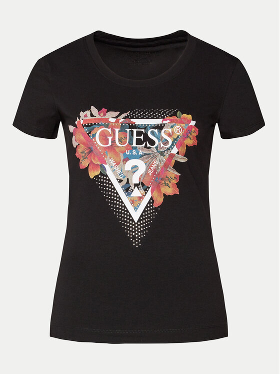 Guess Guess T-särk Ss Cn Tropical Train W4GI62 J1314 Must Slim Fit