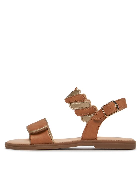 Geox Geox Sandały J Sandal Karly Girl J4535G 054AJ C5B2U S Beżowy
