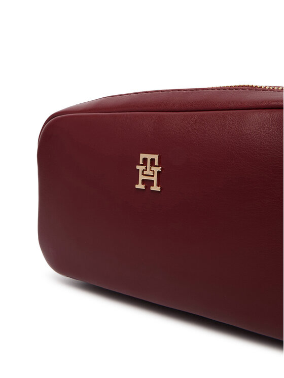 Tommy Hilfiger Tommy Hilfiger Torebka Th Essential Camera Bag AW0AW18370 Bordowy