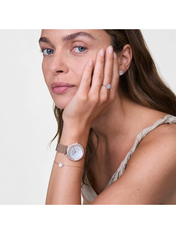 Daniel Wellington Daniel Wellington Zegarek DW00100823 Różowe złoto