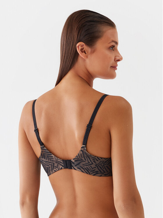 Chantelle Chantelle Сутиен с банели Graphic Allure C21T20 Черен